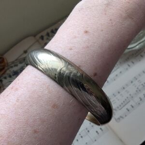 Gold-Tone Bangle Bracelet